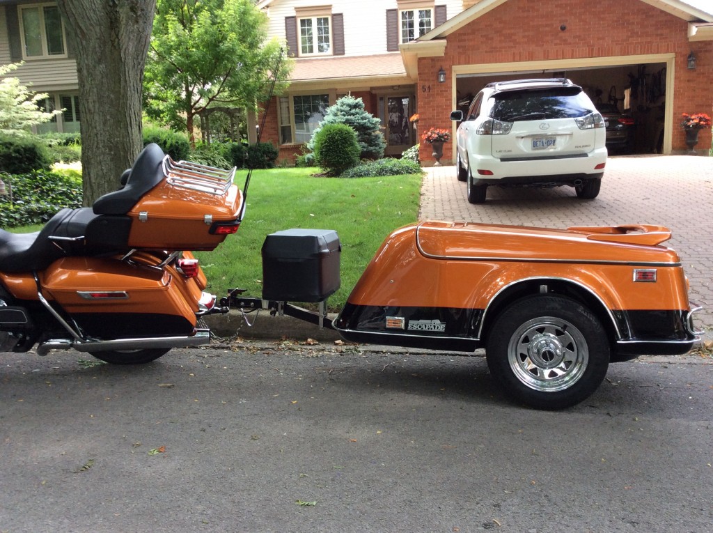 escapade motorcycle trailer